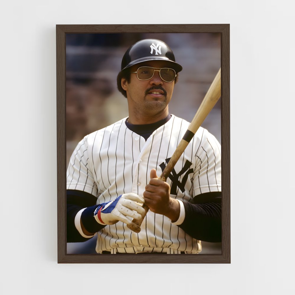 Poster Reggie jackson bat – affiche Baseball (vue 5)